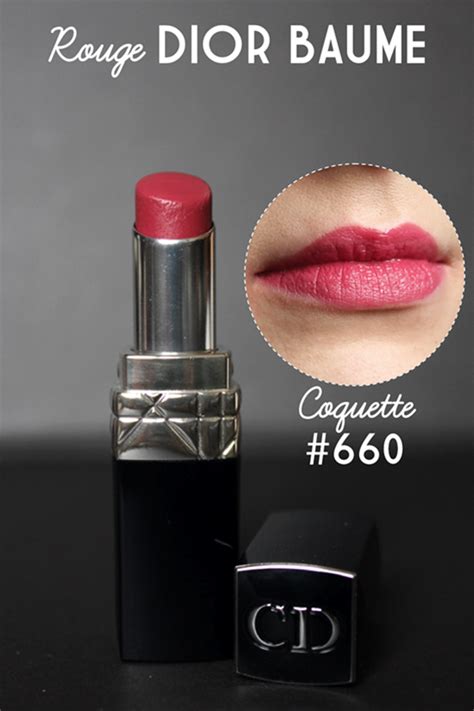 rouge dior baume 660 coquette canada|Rouge Dior Baume Coquette 660 Lip Treatment .